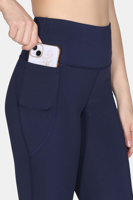 Zelocity Quick Dry Gym Leggings - Naval Academy — image 9